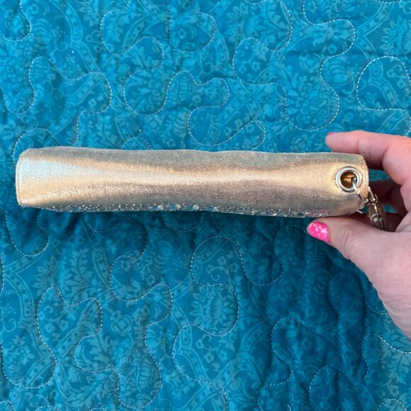 Silver Rhinestone Design Accordion Wallet - Picture 5 of 7